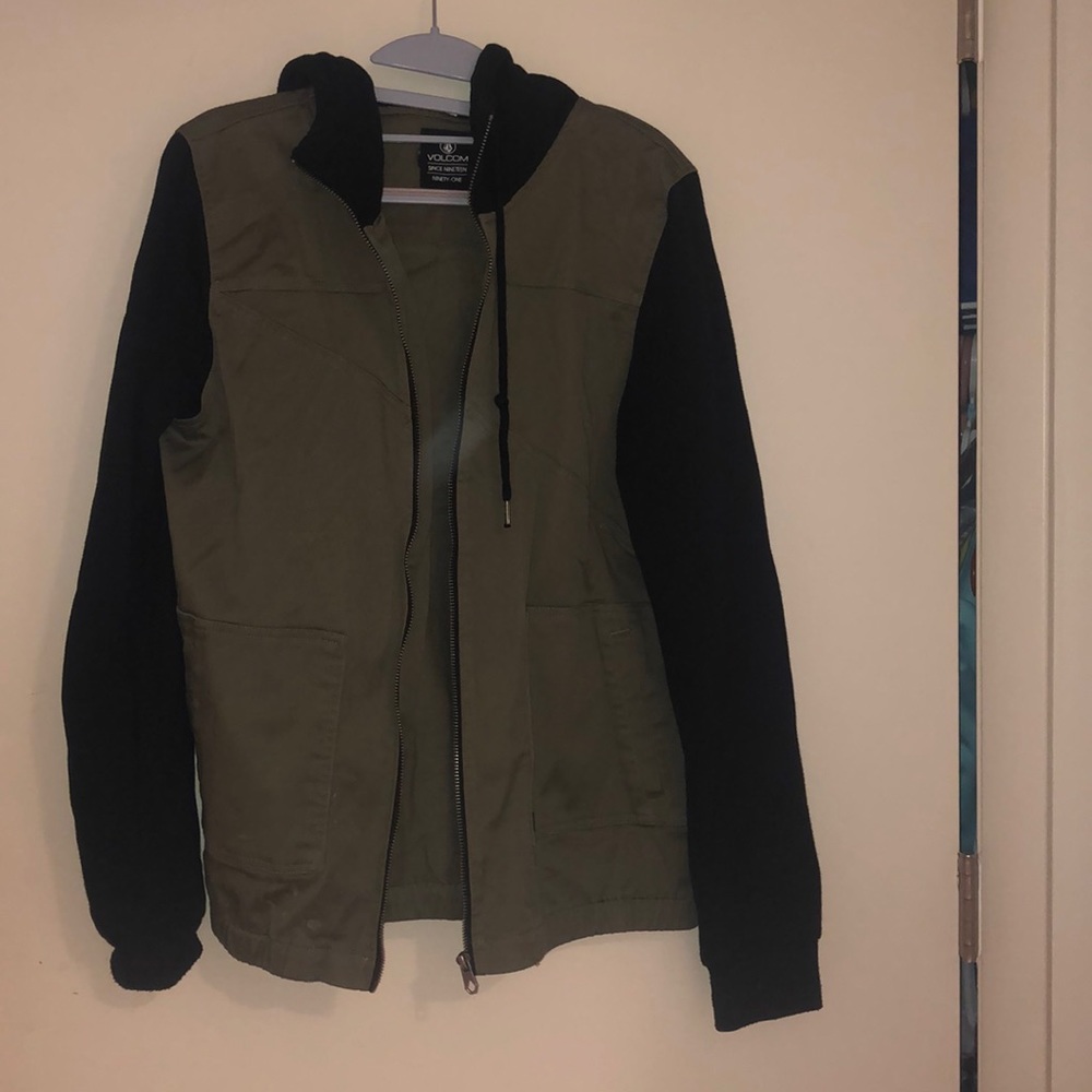 Volcom Junior's Frochickie  Sleeve Hooded Jacket